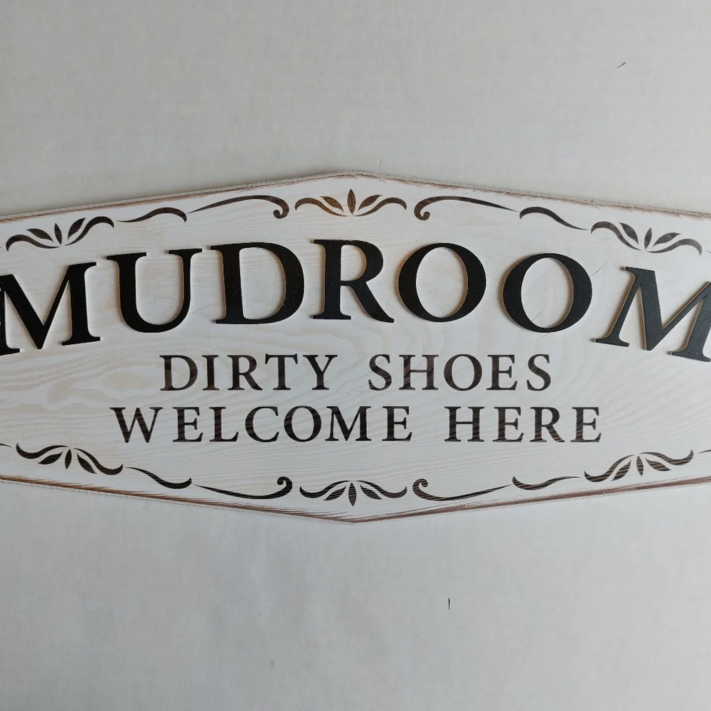 Mudroom Wall Plaque by Open Road, NWOT